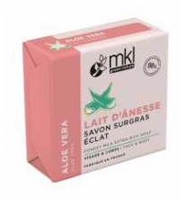 MKL Green Nature Aloe Vera Oslovsko mleko Bogata mila za sijaj 100 g