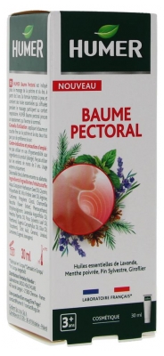 Humer Brystbalsam 30 ml (bedst før 31/10/2026)