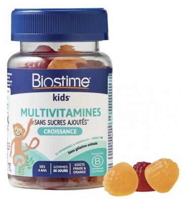 Biostime Kid's Multivitamine 30 Jeleuri Moi (a se consuma de preferință înainte de 31/10/2026)