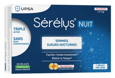Sérélys Nuit 30 Vegetálních Kapslí