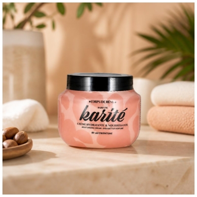 Authentine Corps de Rêve Crème Nourrissante & Hydratante Karité 250 ml