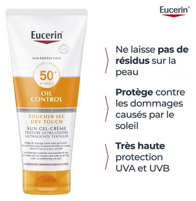 Eucerin Sun Protection Oil Control Gel-Crème SPF50+ 200 ml