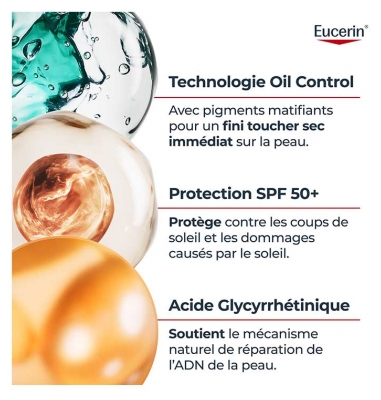 Eucerin Sun Protection Oil Control Gel-Crème SPF50+ 200 ml