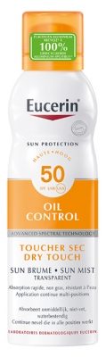Eucerin Sun Protection Oil Control Transparent Dimma Spray SPF50 200 ml