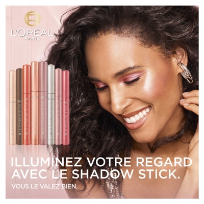 L'Oréal Paris Paradise Le Shadow Stick Fard à Paupières 1,4 g - Teinte : 100 Ice Sparkle