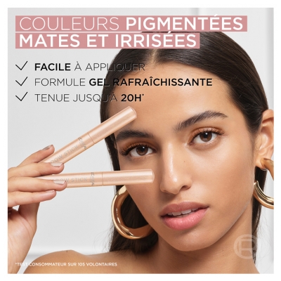 L'Oréal Paris Paradise Le Shadow Stick Fard à Paupières 1,4 g - Teinte : 105 Mesmerizing Gold