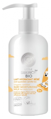Natura Siberica Little Siberica Luomu Kosteuttava Vauvamaito 250 ml (parasta ennen 01/11/2026)