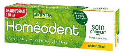 Boiron Homéodent Soin Complet Dents et Gencives 120 ml - Aroma : Limone (da consumarsi preferibilmente entro il 01/11/2026)