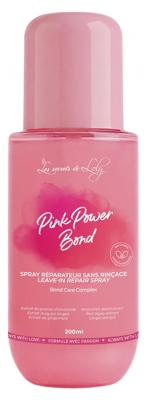 Les Secrets de Loly Pink Power Bond hiuksiin jätettävä korjaava suihke 200 ml