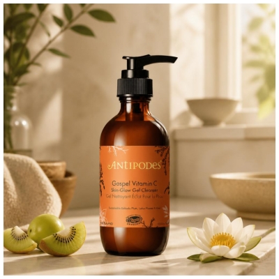 Antipodes Gospel Vitamina C Gel de Limpeza Iluminador 200 ml