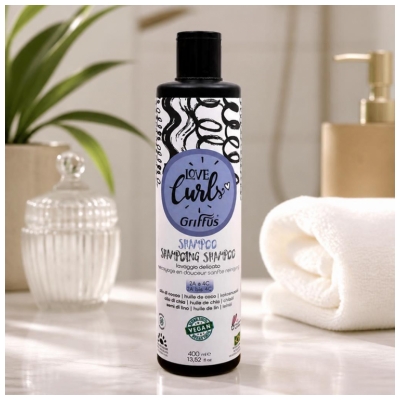 Griffus Love Curls Shampoing Nettoyage en Douceur 400 ml