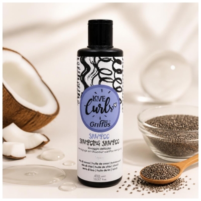 Griffus Love Curls Shampoing Nettoyage en Douceur 400 ml