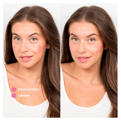 Pomponne Le Fantastick Baume & Blush 5 g - Teinte : Rose