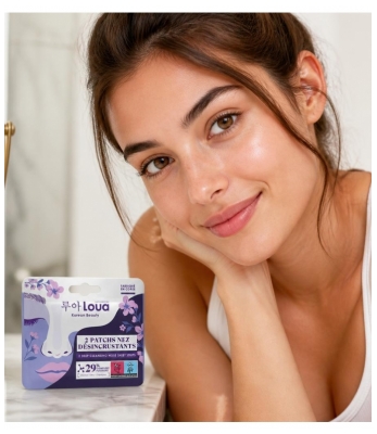 Loua Scrubbing Nose Patch 2 Patches 5 ml