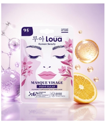 Loua Radiance Complexion Face Sheet Mask 23ml