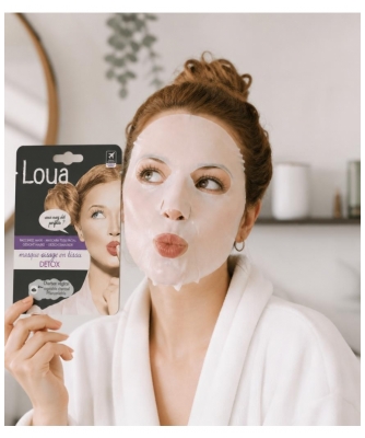 Loua Detox Facial Sheet Mask 23ml