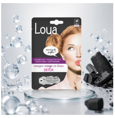Loua Detox Facial Sheet Mask 23ml