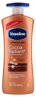 Vaseline Cocoa Radiant Ķermeņa Krēms 600 ml