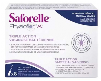 Laboratoires IPRAD Physioflor Gel Vaginal AC 8 Unidoses