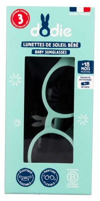 Ochelari de soare Dodie pentru bebeluși 18 luni și peste - Culoare: Verde