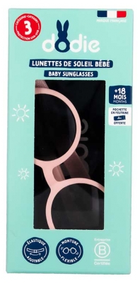 Dodie Lunettes de Soleil Bébé 18 Mois et + - Couleur : Rose Pâle
