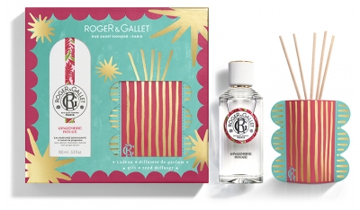 Roger & Gallet Rdeči ingver Pomirjajoča dišavna voda 100 ml + Darilni difuzor parfuma