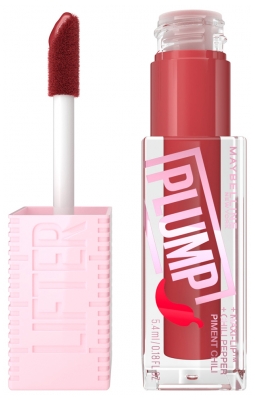 Maybelline New York Lifter Plump Gloss Volymeffekt 5,4 ml - Färgton: 006 Hot Chili