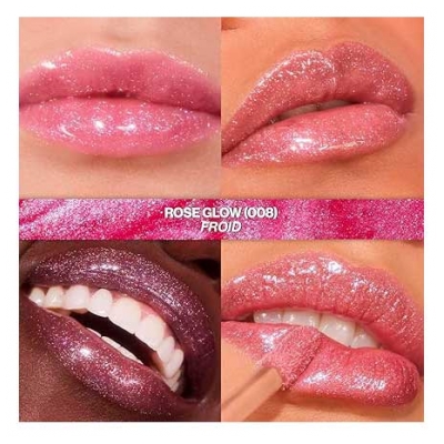 Revlon Maquillage Super Lustrous Glimmer Gloss 3,8 ml - Teinte : 008 Rose Glow