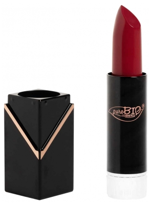 PuroBIO Cosmetics Semi-Mat Læbestift 4,4 g - Farvetone: 103: Jordbærrød