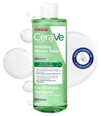 CeraVe Eau Micellaire Hydratante 400 ml