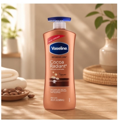 Vaseline Cocoa Radiant Creme Corporal 600 ml
