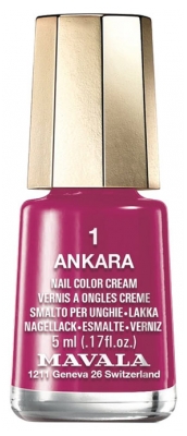 Mavala Mini Color Krémový lak na nehty 5 ml - Barva: 1: Ankara