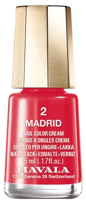 Mavala Mini Color Kräm Nagellack 5 ml - Färg: 2: Madrid
