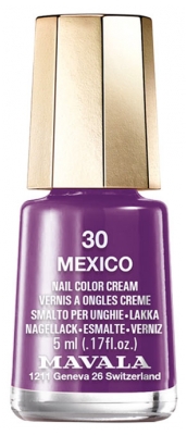 Mavala Mini Color Krémový lak na nehty 5 ml - Barva: 30: Mexico City
