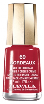 Mavala Mini Color Lac de Unghii Cremă 5 ml - Culoare: 69 : Bordeaux