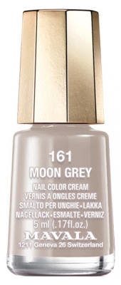 Mavala Mini Color Krémový lak na nehty 5 ml - Barva: 161 : M?sí?ní šedá
