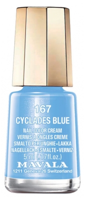 Mavala Mini Color Lac de Unghii Cremă 5 ml - Culoare: 167: Albastru Cyclades