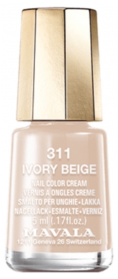 Mavala Mini Color Creme Neglelak 5 ml - Farve: 311 : Elfenbensbeige