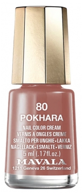 Mavala Mini Color Krémový lak na nehty 5 ml - Barva: 80: Pokhara