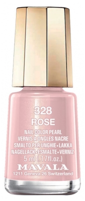 Mavala Mini Color Helmiäishohtoinen Kynsilakka 5 ml - Väri: 328 Rose