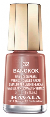 Mavala Mini Color Pärlemorskimrande Nagellack 5 ml - Färg: 32 Bangkok