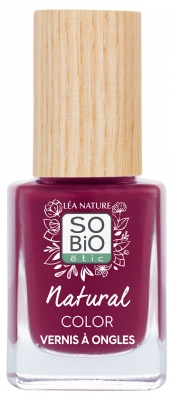 Léa Nature SO BIO étic Naturalny Kolor Lakieru do Paznokci 11 ml - Kolor: 50: Boski Fiolet