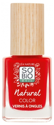 Léa Nature SO BIO étic Natural Color Kynsilakka 11 ml - Väri: 20: Essential Red