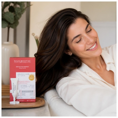 Silkbiotic Cuidado do Couro Cabeludo Sérum de Seda 10 Unidoses