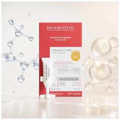 Silkbiotic Cuidado do Couro Cabeludo Sérum de Seda 10 Unidoses