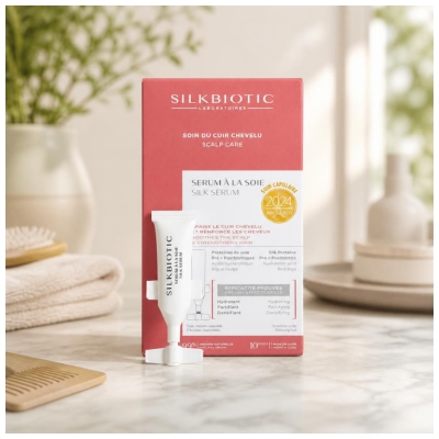 Silkbiotic Kopfhautpflege Seidenserum 10 Einzeldosen