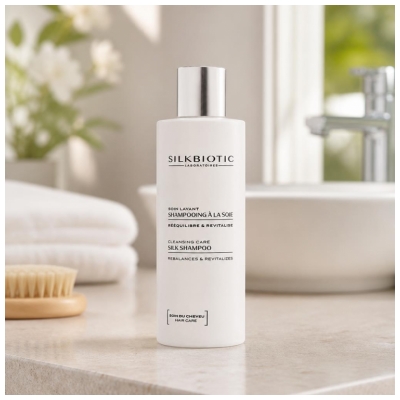 Silkbiotic Tratament de Curățare Șampon cu Mătase 200 ml