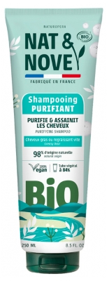 Nat&Nove Bio Rensende Shampoo Økologisk Brændenælde 250 ml