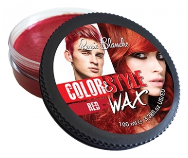 Renée Blanche Color & Style Wax Vermelho