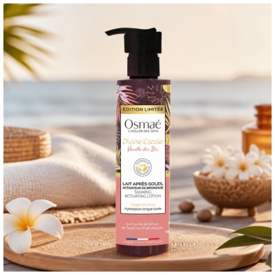 Osmaé Divine Escale Lait Après-Soleil Activateur de Bronzage 200 ml